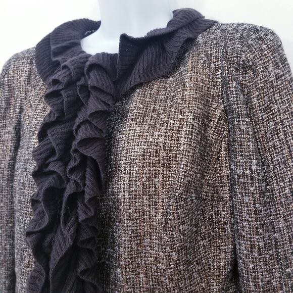 Magaschioni Collection Ruffle Light Jacket/Blazer - Picture 2 of 8